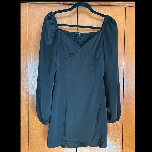 COPY - Kendall & Kylie Buster Slit Satin Mini Dress - Picture 10 of 10